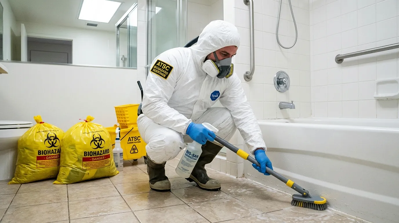 Decontamination equipment deployed for Blood Cleanup in Travilah